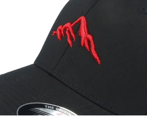 Mountain 3d Red/Black Flexfit - Wild Spirit