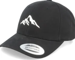 Mountain 3d Waxed Black Adjustable - Wild Spirit