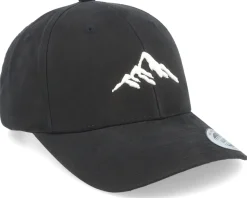 Mountain 3d Waxed Black Adjustable - Wild Spirit