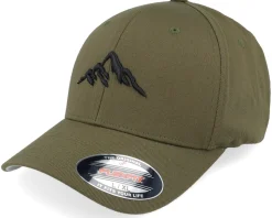 Mountain 3d White/Dark Grey Flexfit - Wild Spirit