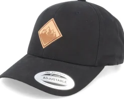 Mountain Diamond Patch Waxed Black Adjustable - Wild Spirit