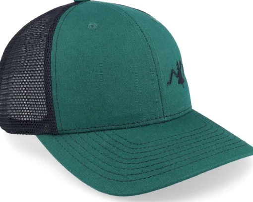 Mountain Pine Tree Light Forest/Black Trucker - Wild Spirit