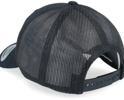 Mountain Valley Sunset Black Trucker - Wild Spirit