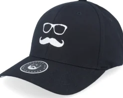 Mr. Mustache Black Flexfit - Bearded Man
