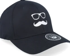 Mr. Mustache Black Flexfit - Bearded Man
