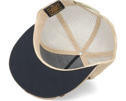 Multicam Arid/Tan A-Frame Trucker Snapback - Yupoong