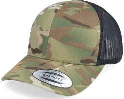 Multicam Camo/Black Trucker - Yupoong