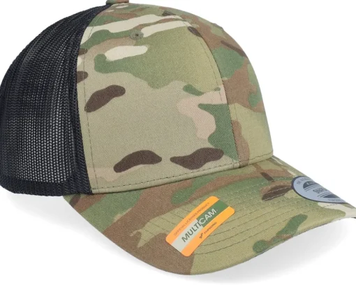 Multicam Camo/Black Trucker - Yupoong