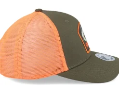 Muskellunge Muskie Dark Mash/Fluorescent Orange Trucker - Skillfish