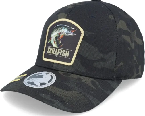 Muskellunge Muskie Multicam Black Camo Flexfit - Skillfish