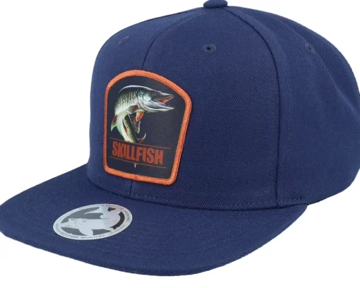 Muskellunge Muskie Navy Snapback - Skillfish