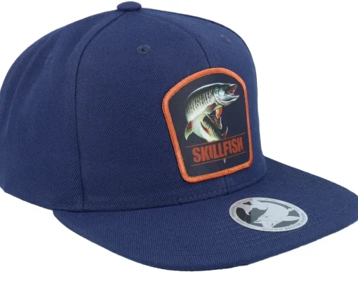 Muskellunge Muskie Navy Snapback - Skillfish