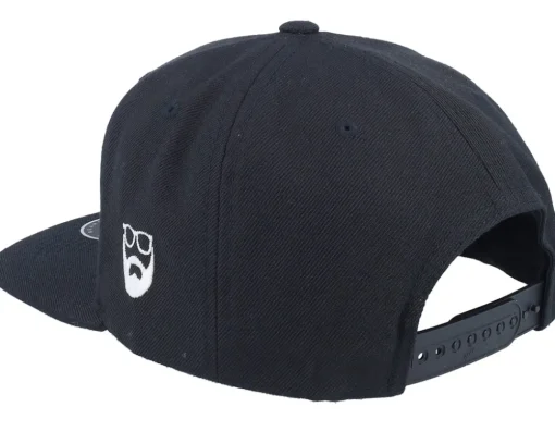 My Beard My Rules Black Snapback - Bearded Man