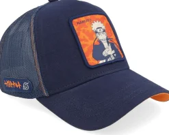 Naruto Orange/Navy A-Frame Trucker - Capslab