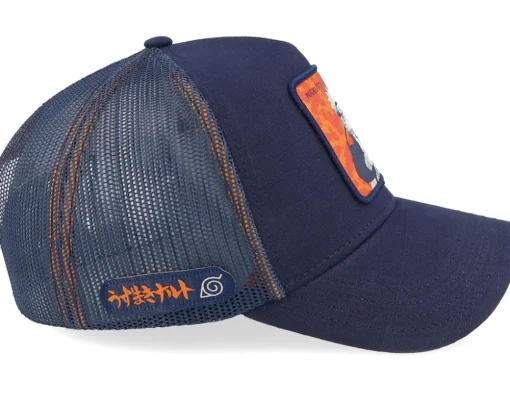 Naruto Orange/Navy A-Frame Trucker - Capslab