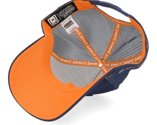 Naruto Orange/Navy A-Frame Trucker - Capslab