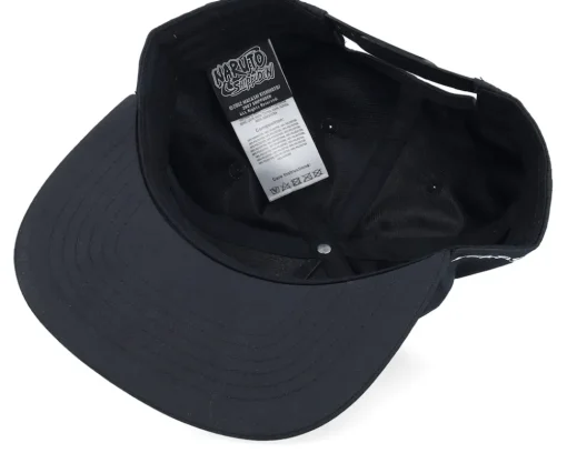 Naruto Shippuden Novelty Black Snapback - Difuzed