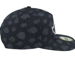 Naruto Shippuden Tonal Akatsuki Cloud Black Snapback - Difuzed