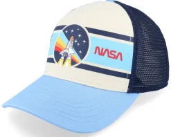 Nasa Sinclair Ivory/Navy Trucker - American Needle