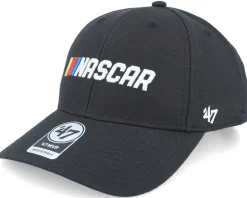 Nascar Ballpark 47 Mvp Cap Black Adjustable - 47 Brand