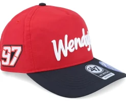 Nascar Four Hit Brrr 47 Hitch Cap Red/Black A-Frame Adjustable - 47 Brand