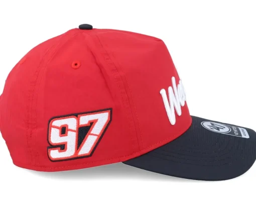 Nascar Four Hit Brrr 47 Hitch Cap Red/Black A-Frame Adjustable - 47 Brand