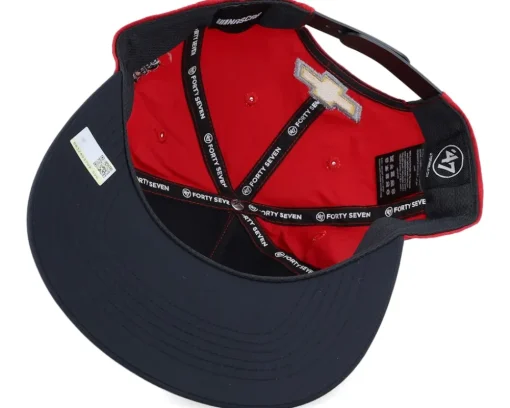 Nascar Four Hit Brrr 47 Hitch Cap Red/Black A-Frame Adjustable - 47 Brand