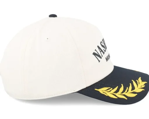 Nashville Club Captain Ivory/Black A-Frame Adjustable - American Needle