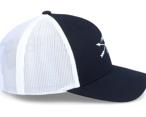 Nature Arrow Cross 2 Tone Black/White Trucker - Wild Spirit