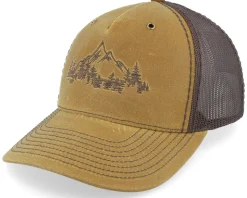 Nature Mountain Scenery Hawthorne Brown Trucker - Wild Spirit