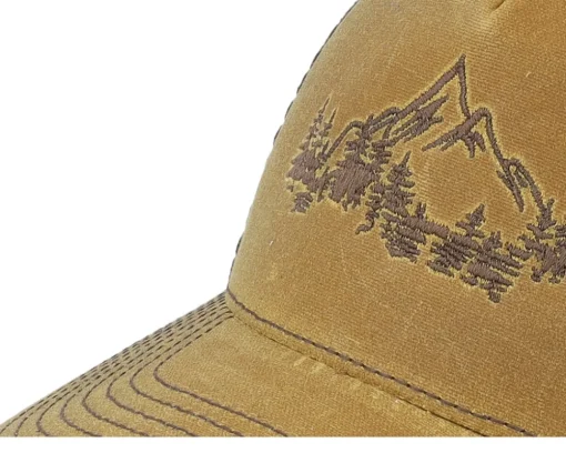 Nature Mountain Scenery Hawthorne Brown Trucker - Wild Spirit
