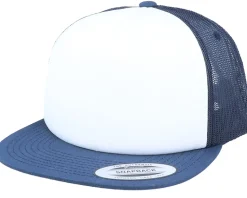 Navy/White/Navy Foam Trucker - Yupoong