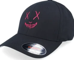 Neon Smile Pink/Black Flexfit - Iconic