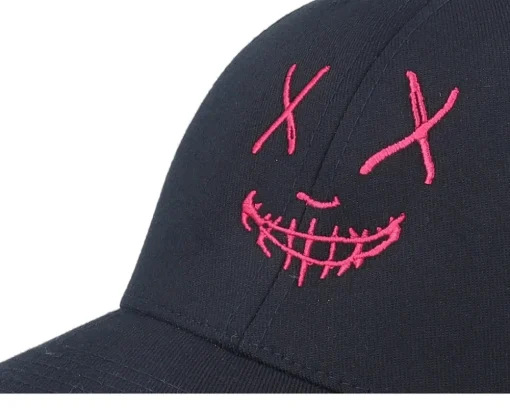 Neon Smile Pink/Black Flexfit - Iconic