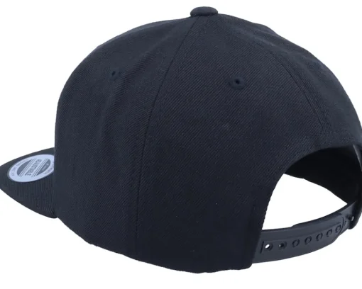 Neon Summer Beach Flamingo Black Snapback - Iconic