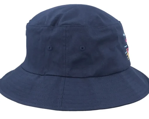 Neon Summer Beach Navy Bucket - Iconic