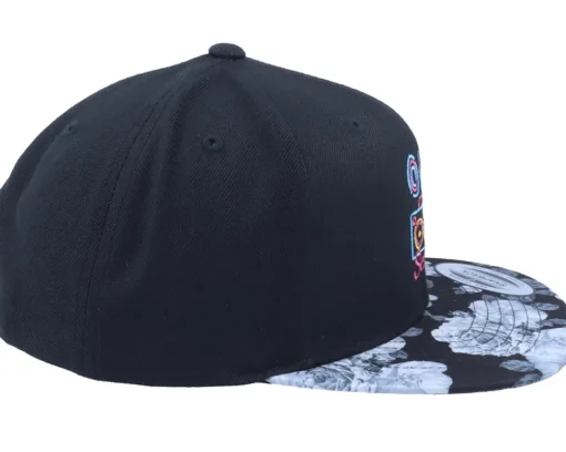 Neon Summer Old School Black/Rose Snapback - Iconic