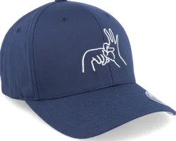 Neon Summer Sexual Education Navy Flexfit - Iconic
