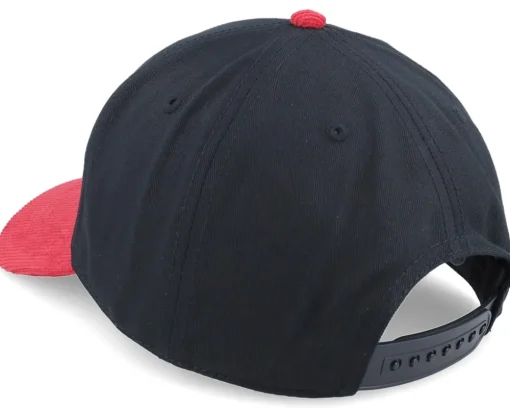 New Jersey Devils Burnett Black/Red Manchester A-frame Adjustable - American Needle