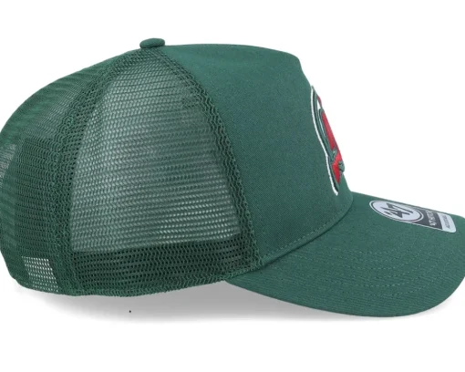 New Jersey Devils NHL New Mesh Hitch Dark Green Trucker - 47 Brand