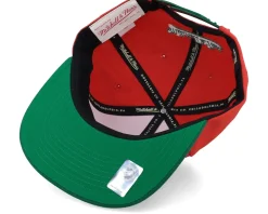 New Jersey Devils Team 2 Tone 2.0 Red/Green Snapback - Mitchell & Ness