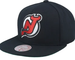 New Jersey Devils Top Spot Black Snapback - Mitchell & Ness