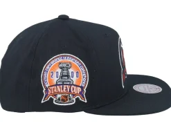 New Jersey Devils Top Spot Black Snapback - Mitchell & Ness