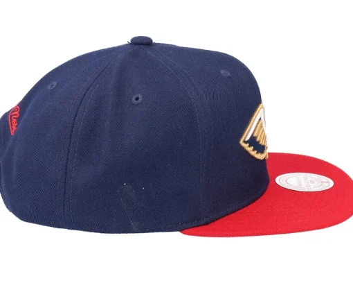 New Orleans Pelicans Team 2 Tone 2.0 Navy/Red Snapback - Mitchell & Ness