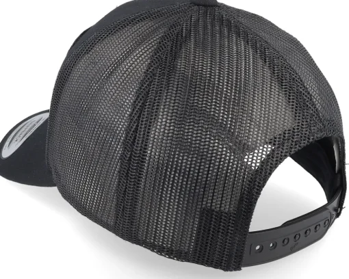 New York 3d & Patch Black Trucker - Bacpakr