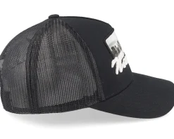 New York 3d & Patch Black Trucker - Bacpakr