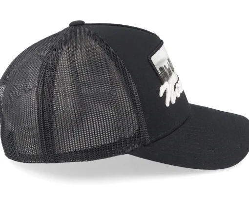 New York 3d & Patch Black Trucker - Bacpakr