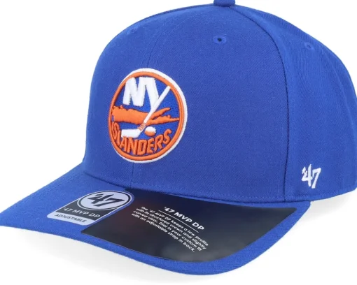 New York Islanders Cold Zone Mvp Deep Profile Royal Adjustable - 47 Brand