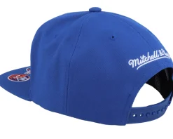 New York Islanders Vintage Hat Trick Blue Snapback - Mitchell & Ness