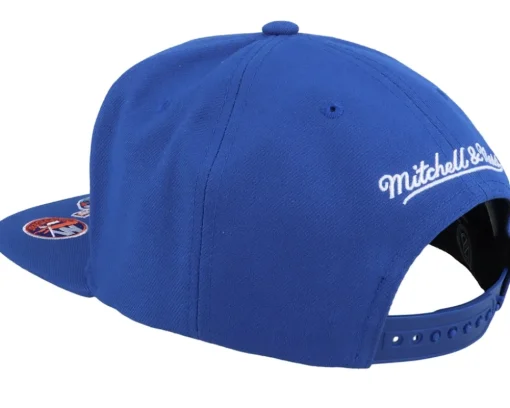 New York Islanders Vintage Hat Trick Blue Snapback - Mitchell & Ness